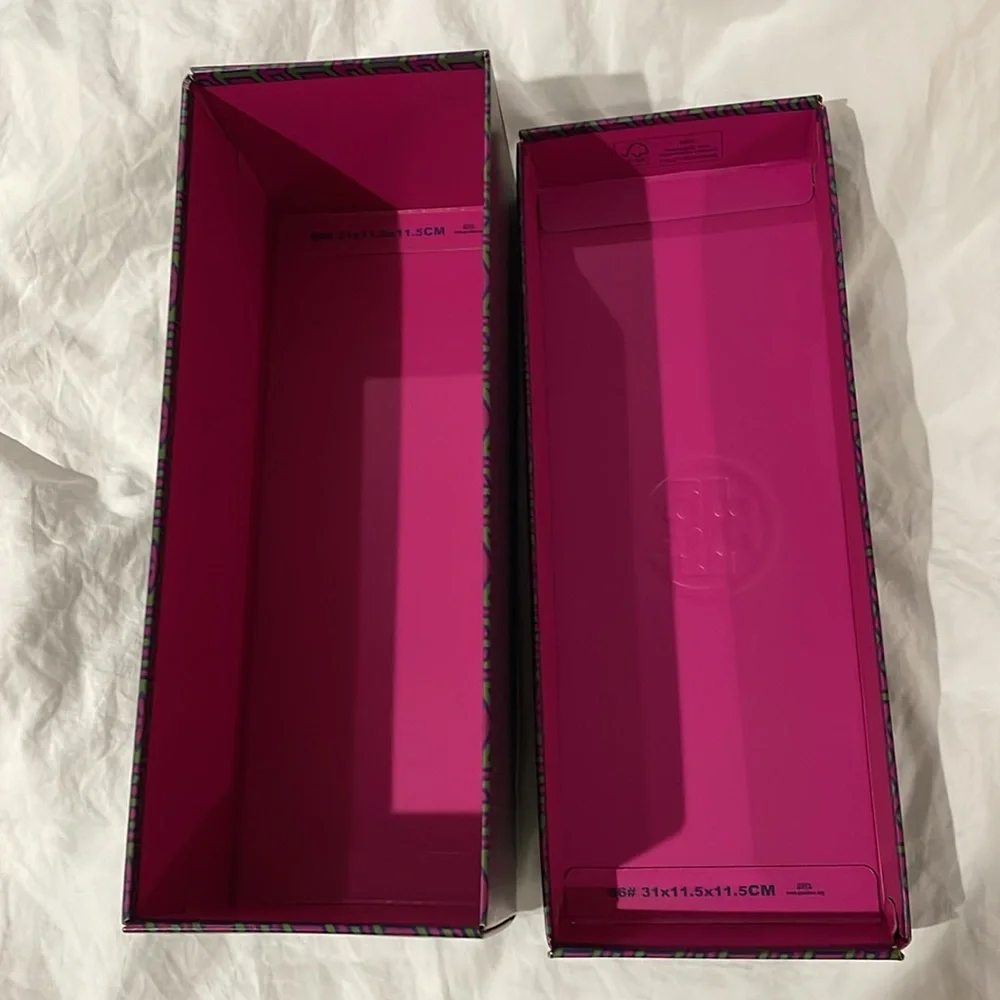 Tory Burch Patterned Box- empty - Picture 7 of 9